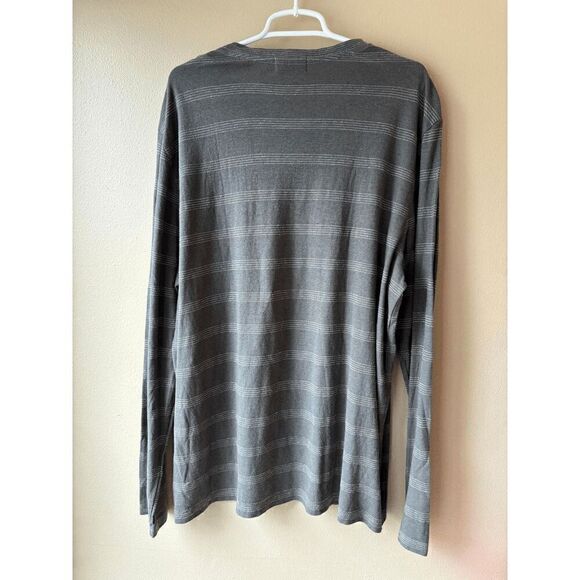 BLDWN Atman Hemp Organic Cotton Blend Grey Green Long Sleeve Men's Size XL - Picture 2 of 2